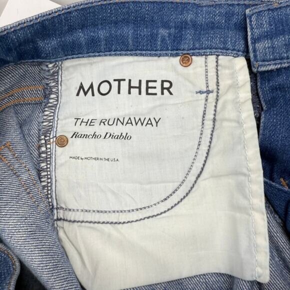 NWT MOTHER The Runaway in Rancho Diablo Size 25 - Picture 10 of 14